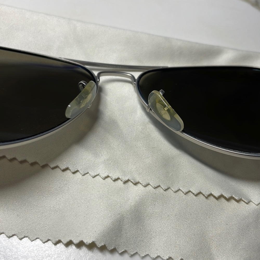 Ray-Ban Aviator Polarized Mirror Sunglasses RB3025 - Picture 5 of 13